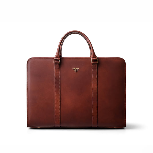 Aviator Chestnut Briefcase