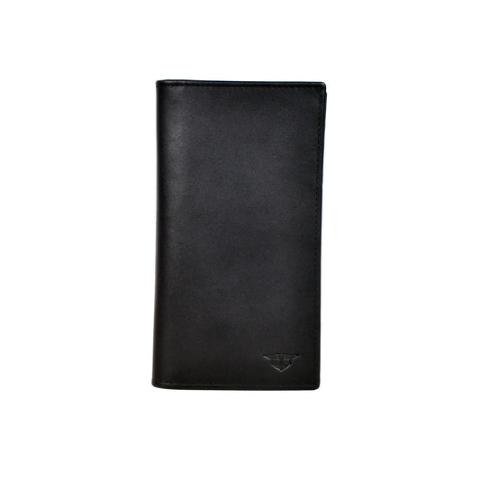 Black Deluxe Long Billfold