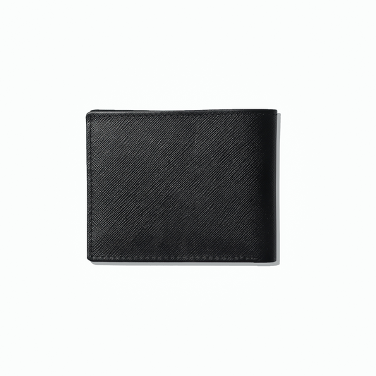 Black Saffiano Leather Billfold