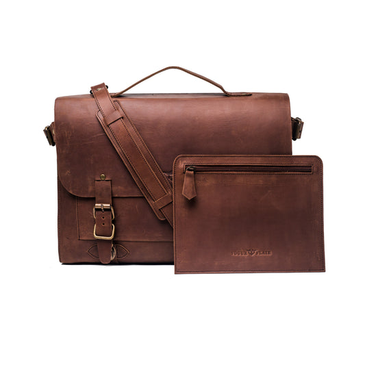 Brown Alpha Messenger Bag 2.0