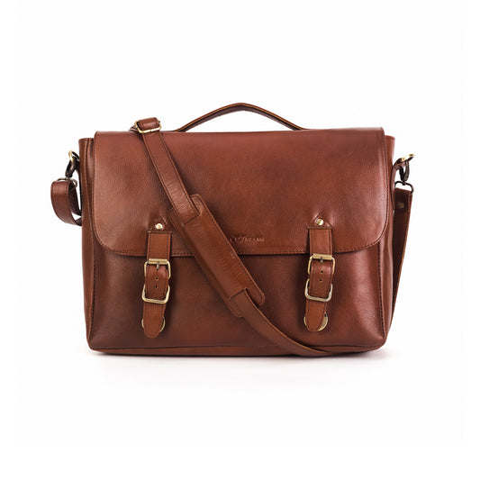 Chestnut Denver Briefcase