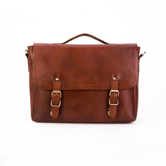 Chestnut Denver Briefcase