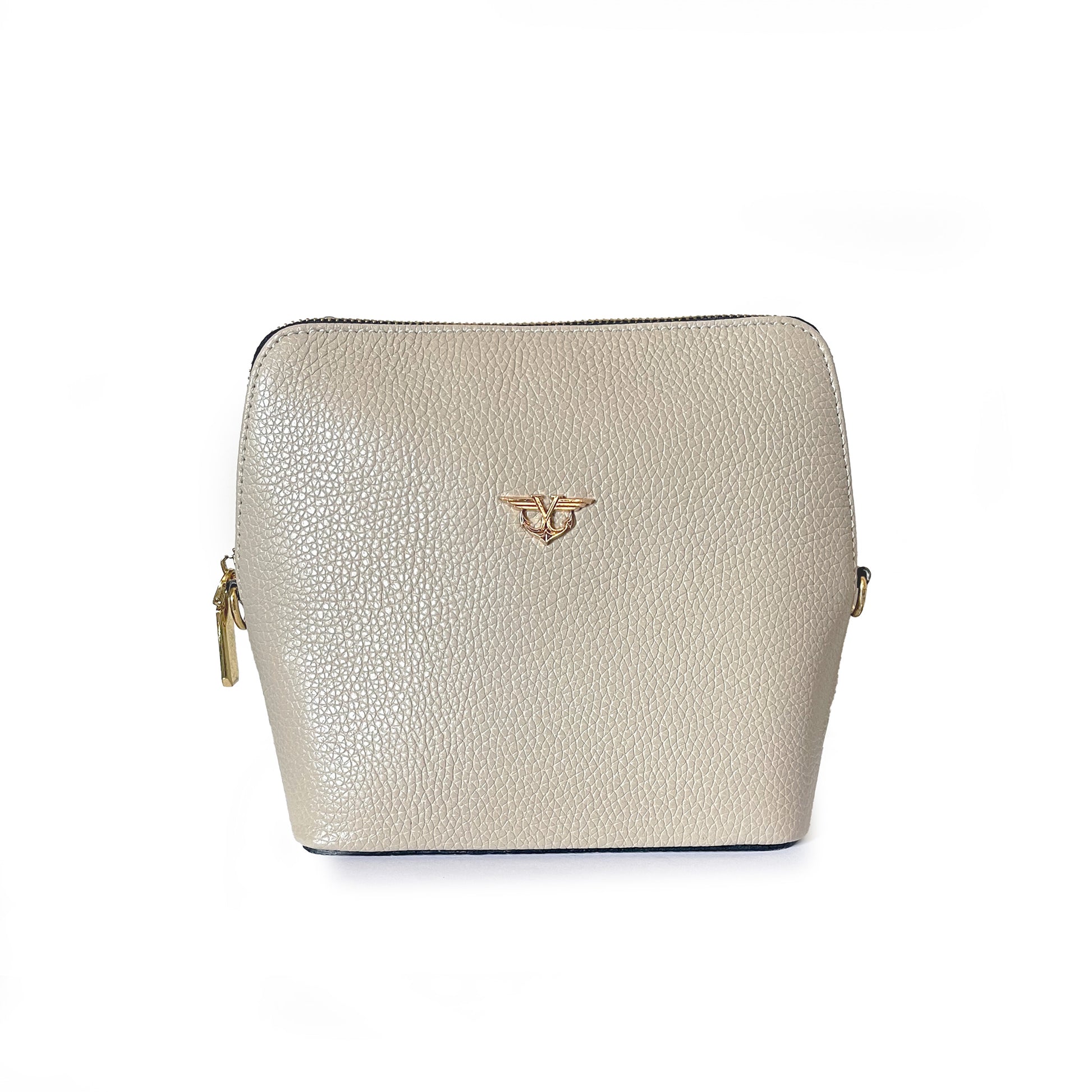 Daisy Beige Crossbody Bag