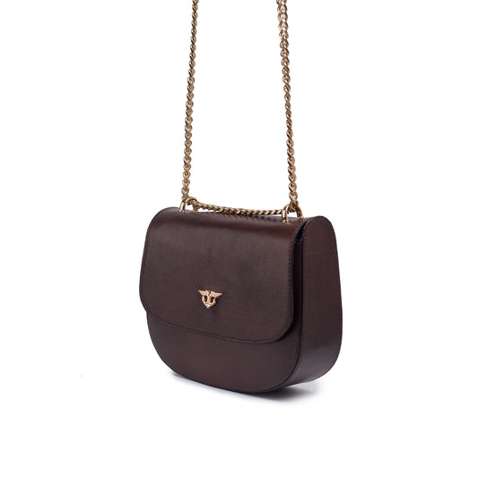 Ember Brown Crossbody Bag