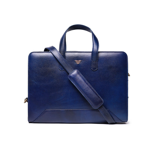 Henry Blue Briefcase