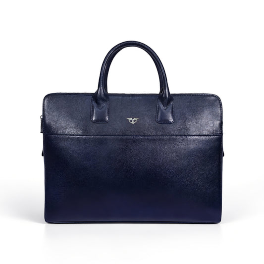 Kingsley Blue Briefcase