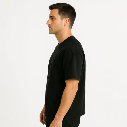 Onyx Black Relax Fit T-Shirt