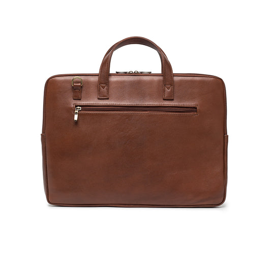 Tanner Chestnut Briefcase