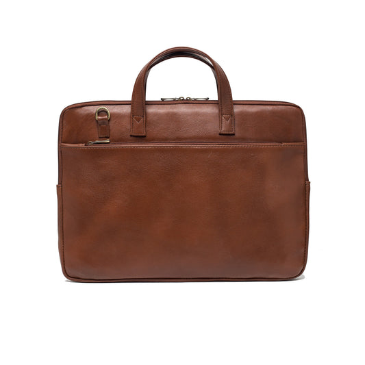 Tanner Chestnut Briefcase