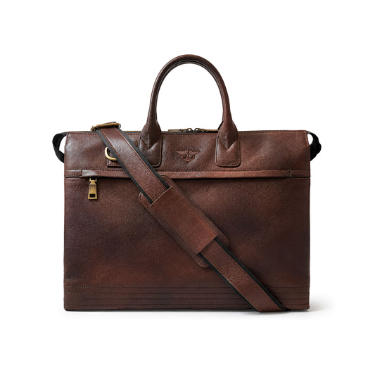 Titan Brown Briefcase