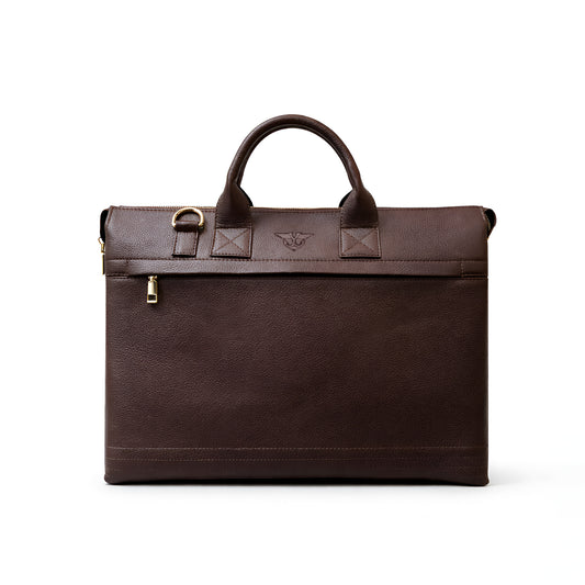 Titan Brown Briefcase