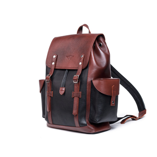 Urban Chestnut Leather Backpack