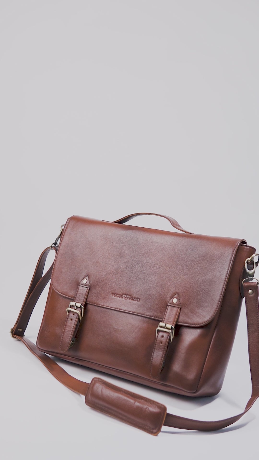 Chestnut Denver Briefcase