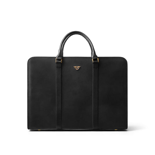 Aviator Black Briefcase