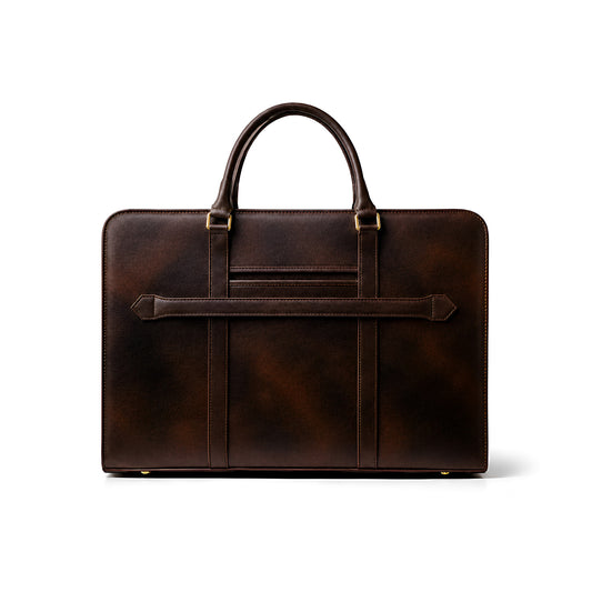 Aviator Brown Briefcase