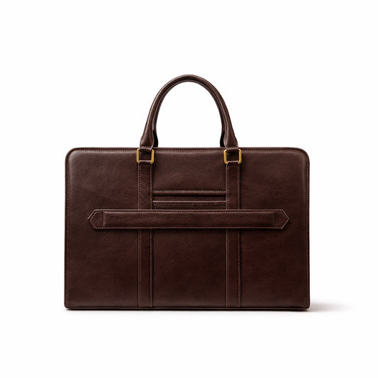 Aviator Brown Briefcase