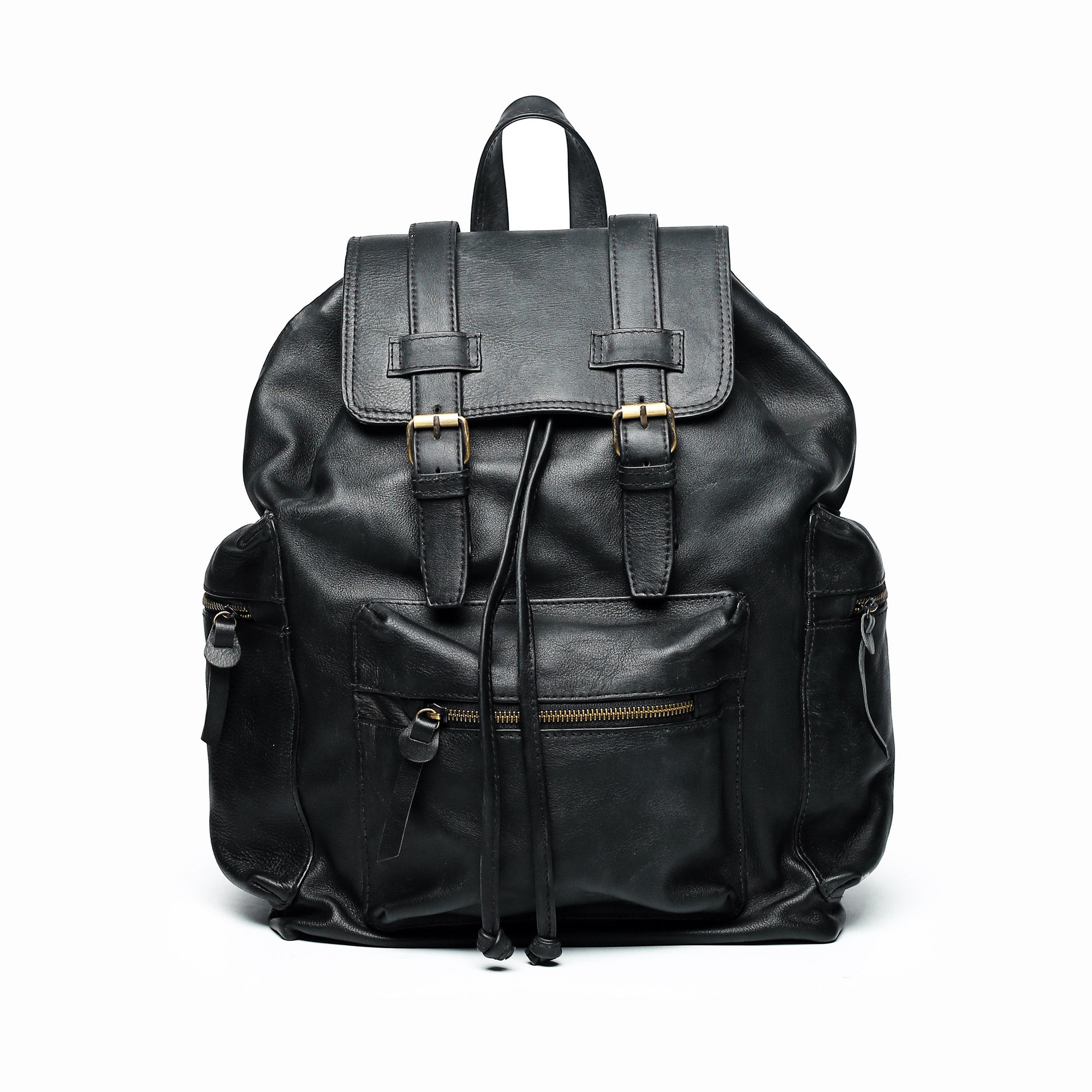 Black Traveller Backpack – VOGUE FLAIR