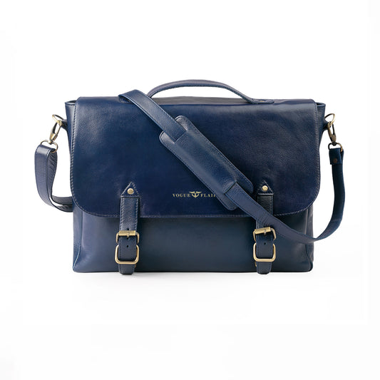 Blue Denver Briefcase