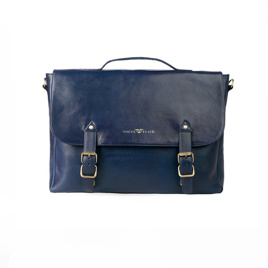 Blue Denver Briefcase