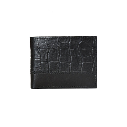 Croco Stripe Billfold
