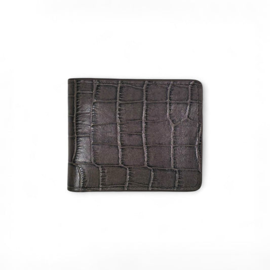 Croco Brown Billfold