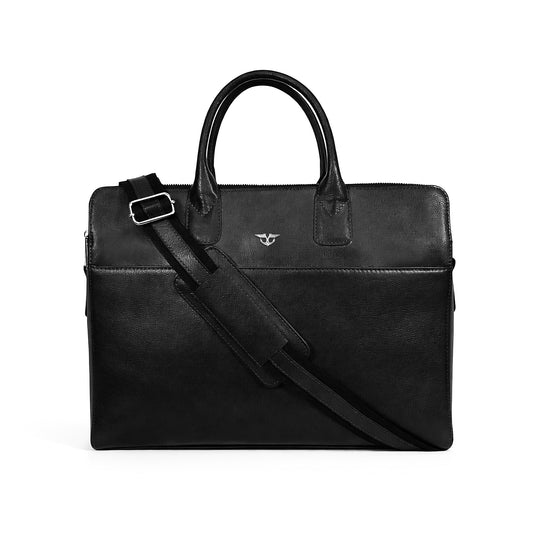 Kingsley Black Briefcase