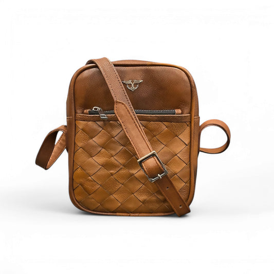 Luxe Vintage Messenger Bag