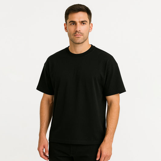 Onyx Black Relax Fit T-Shirt