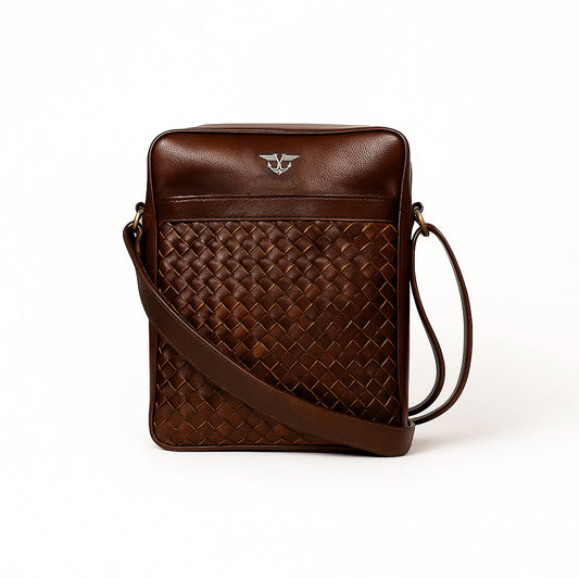 Royal Brown Messenger Bag