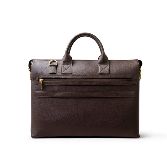 Titan Brown Briefcase