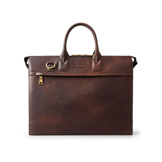 Titan Brown Briefcase