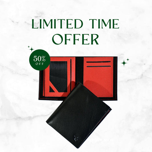 Red Calvin Billfold