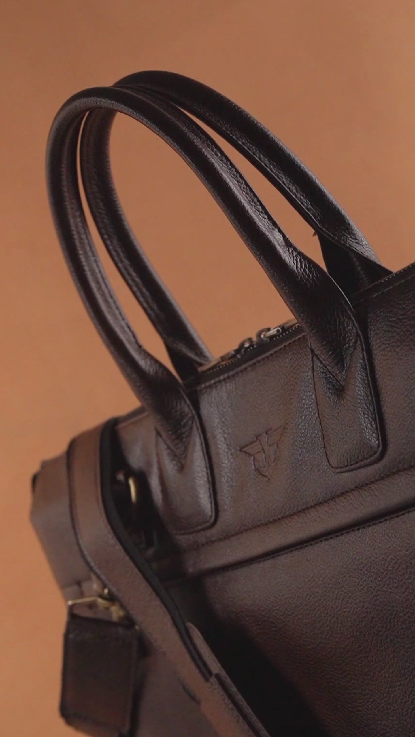 Titan Brown Briefcase