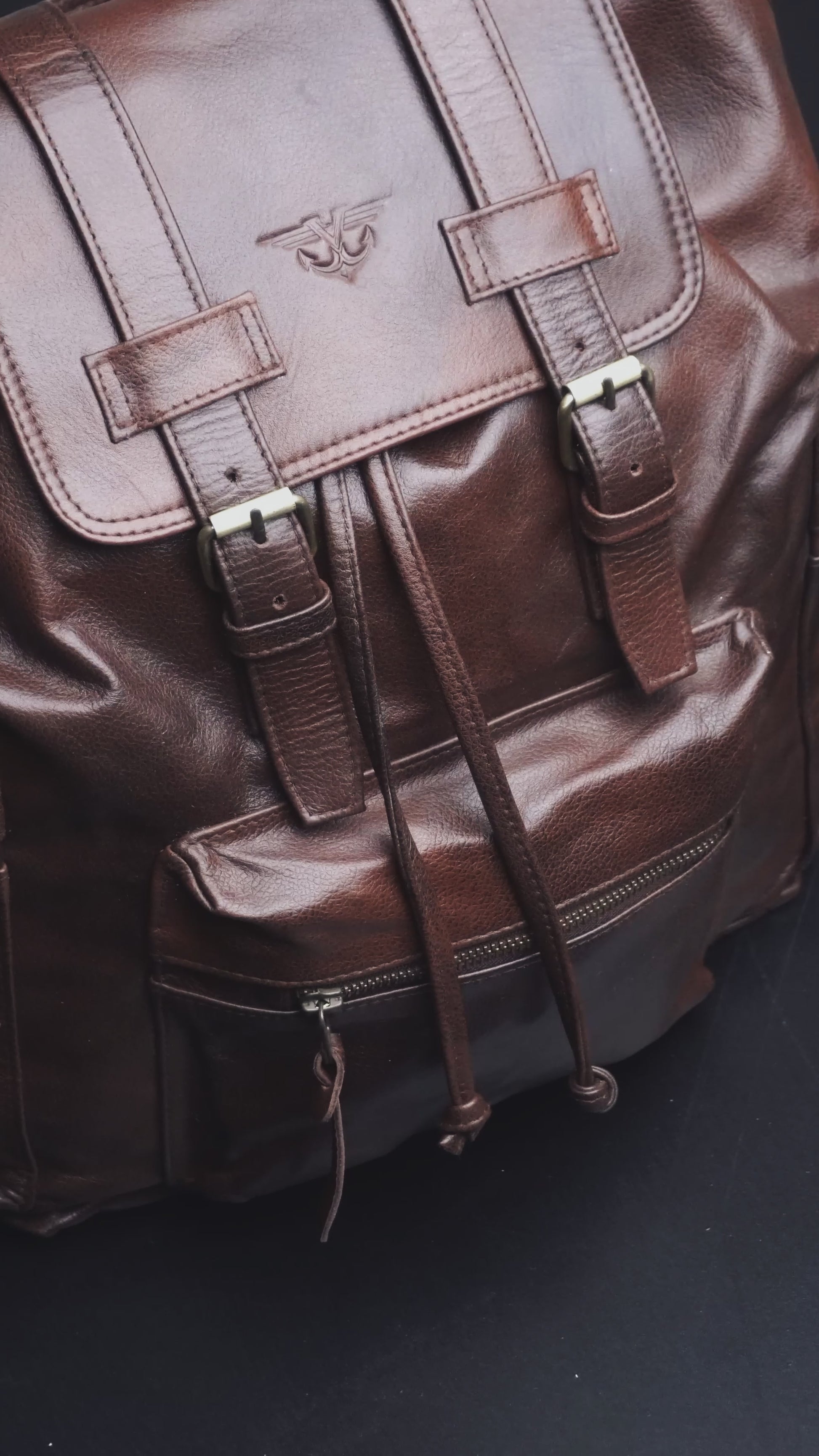 Brown Traveller Backpack